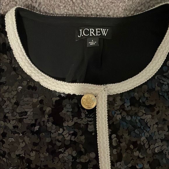 J. Crew Sequin Jacket - Picture 2 of 8